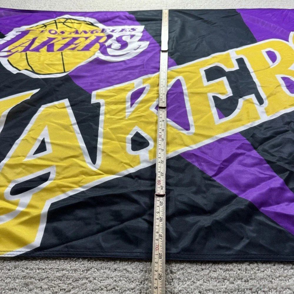 Official NBA‎ Los Angeles Lakers Team Flag 3x5' Purple Yellow Large Polyester